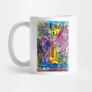 Pink Horse Mug